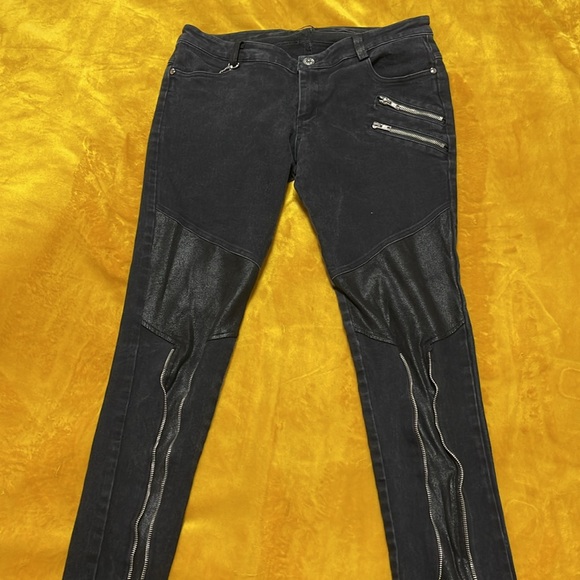 Devil Fashion ‘Take the Power Back’ Women's Steampunk/Gothic Slim-Fit Pants L - Picture 3 of 15